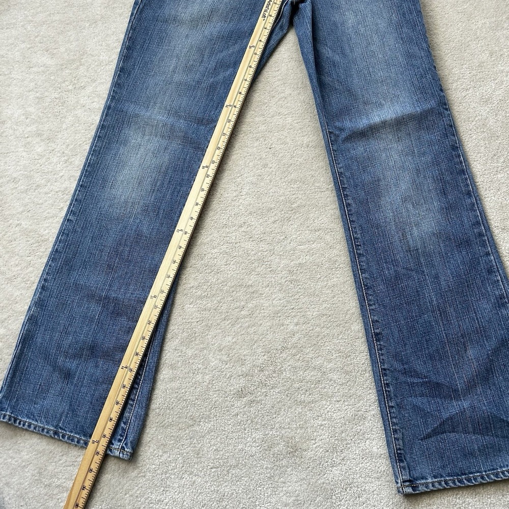 Vintage Y2K Old Navy Boot Cut Jeans Womens 33x32 Low Rise Denim - Picture 6 of 9
